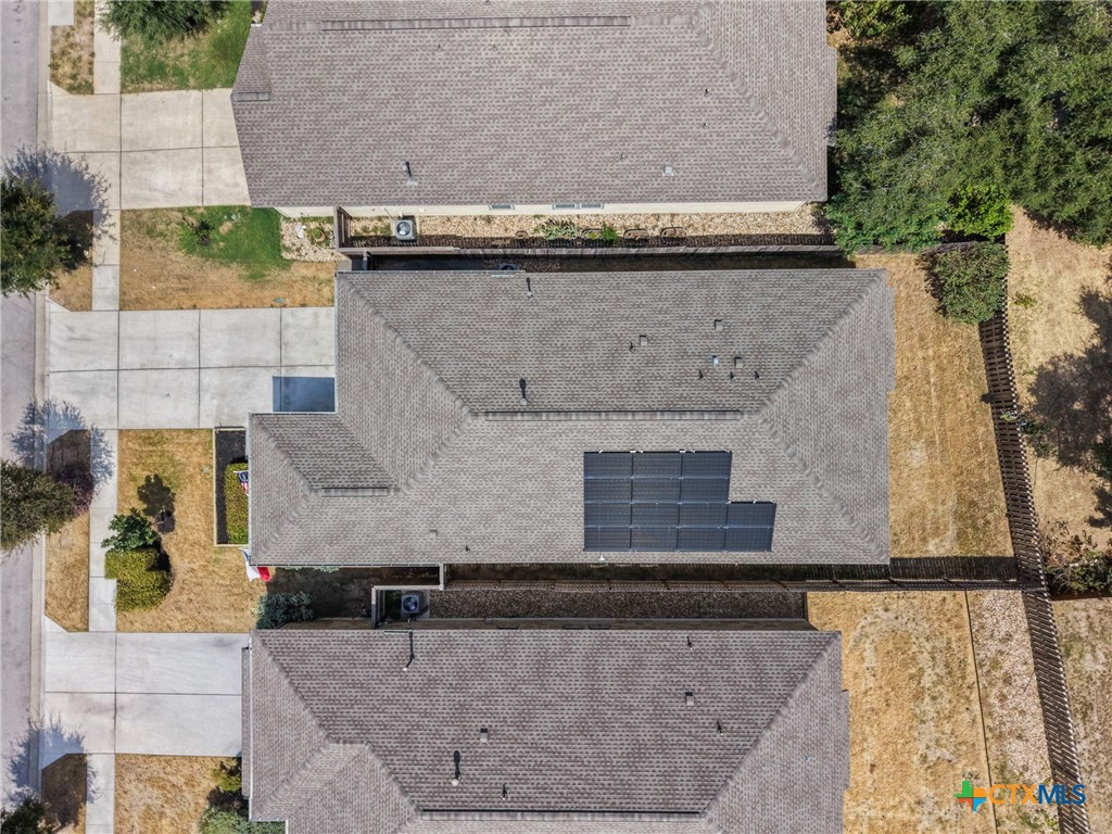 604 Golden Glory Road Leander, TX 78641 - Photo 29 of 35 Aerial view of solar panels