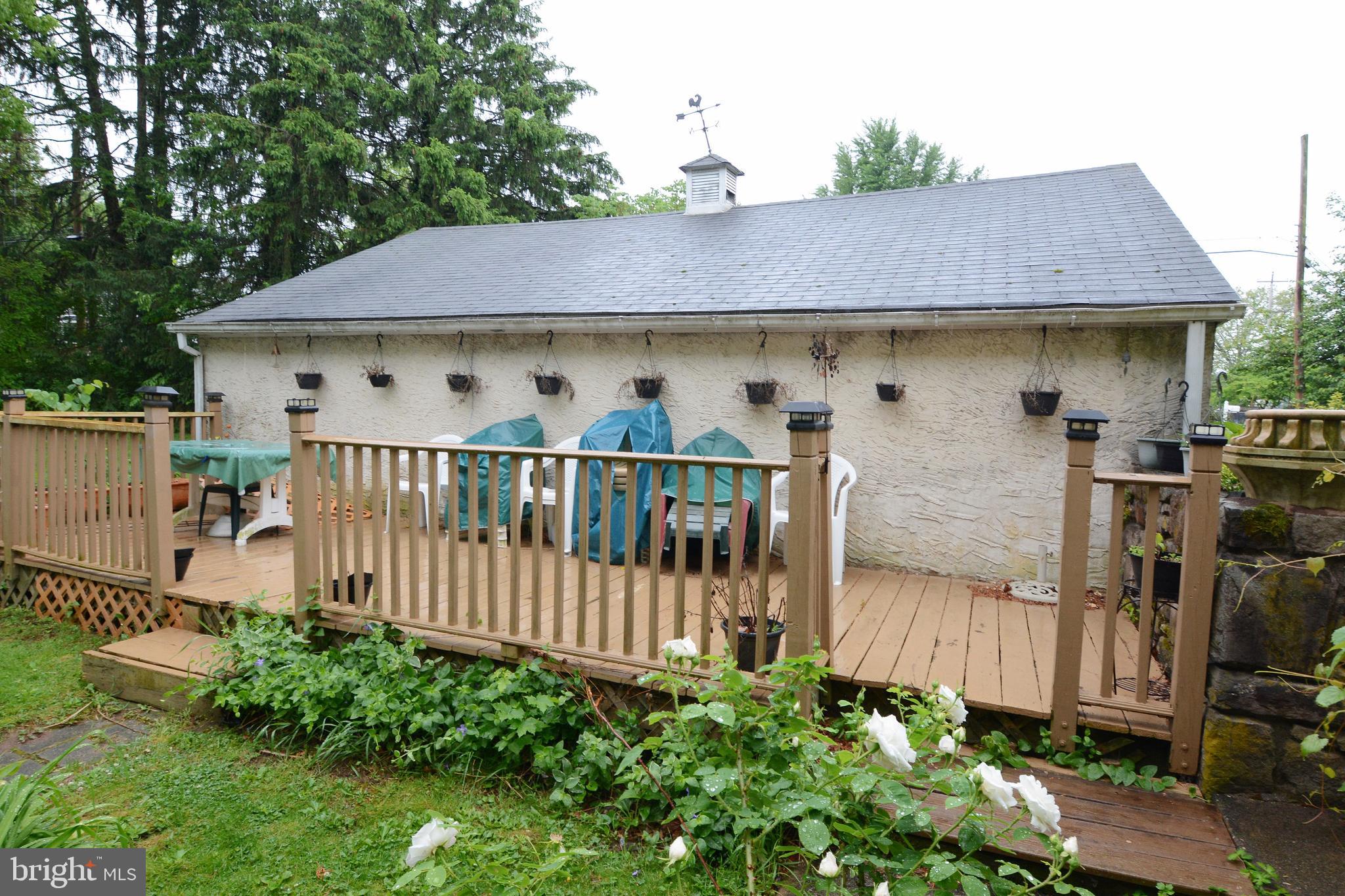 419 Continental Road Hatboro, PA 19040 - Photo 11 of 50 Deck space for entertaining by the pool