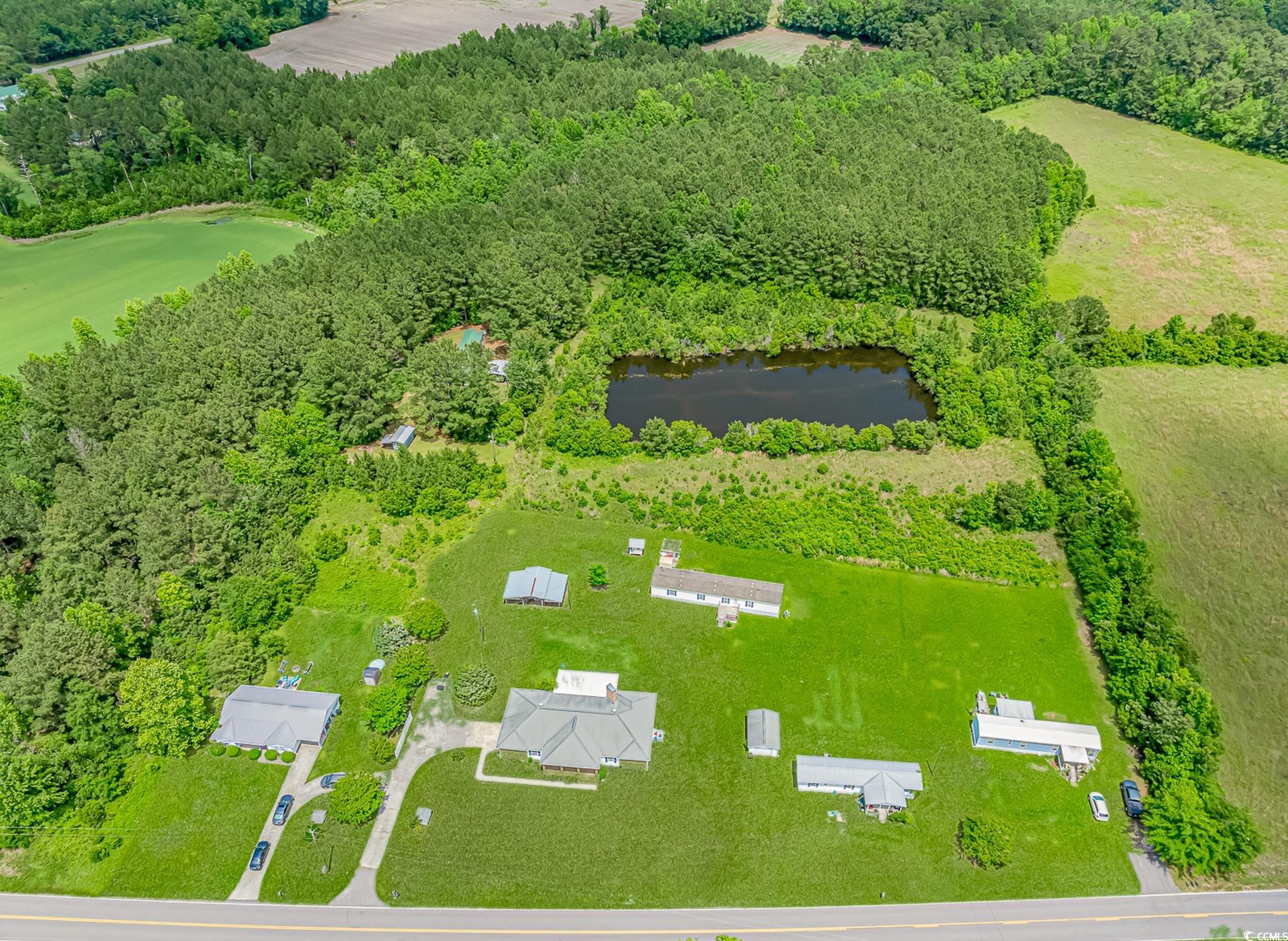 2829 Highway 129 Galivants Ferry, SC 29544 - Photo 2 of 40 Bird's eye view of a nearby body of water