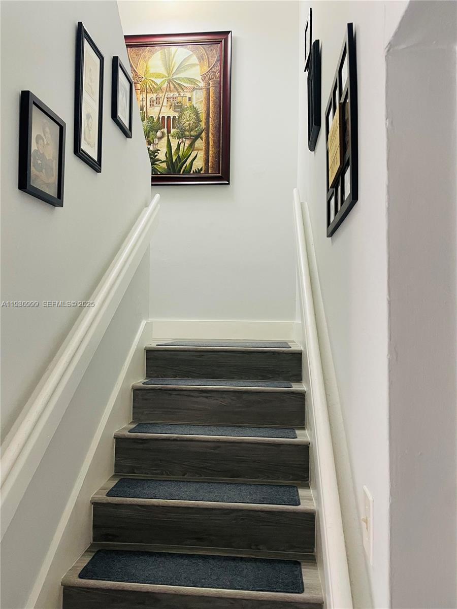 11527 Southwest 90th Terrace Miami, FL 33176 - Photo 9 of 20 a view of staircase with white walls