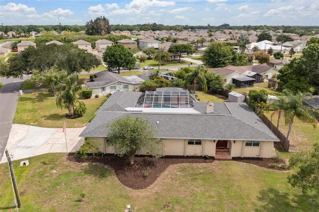 317 Wendi Lane Ruskin, FL 33570 - Photo 1 of 1 an aerial view of residential houses with outdoor space