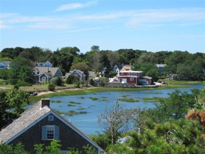 150 Pine Point Road Wellfleet, MA 02667 - Photo 5 of 11 a view of a garden with houses