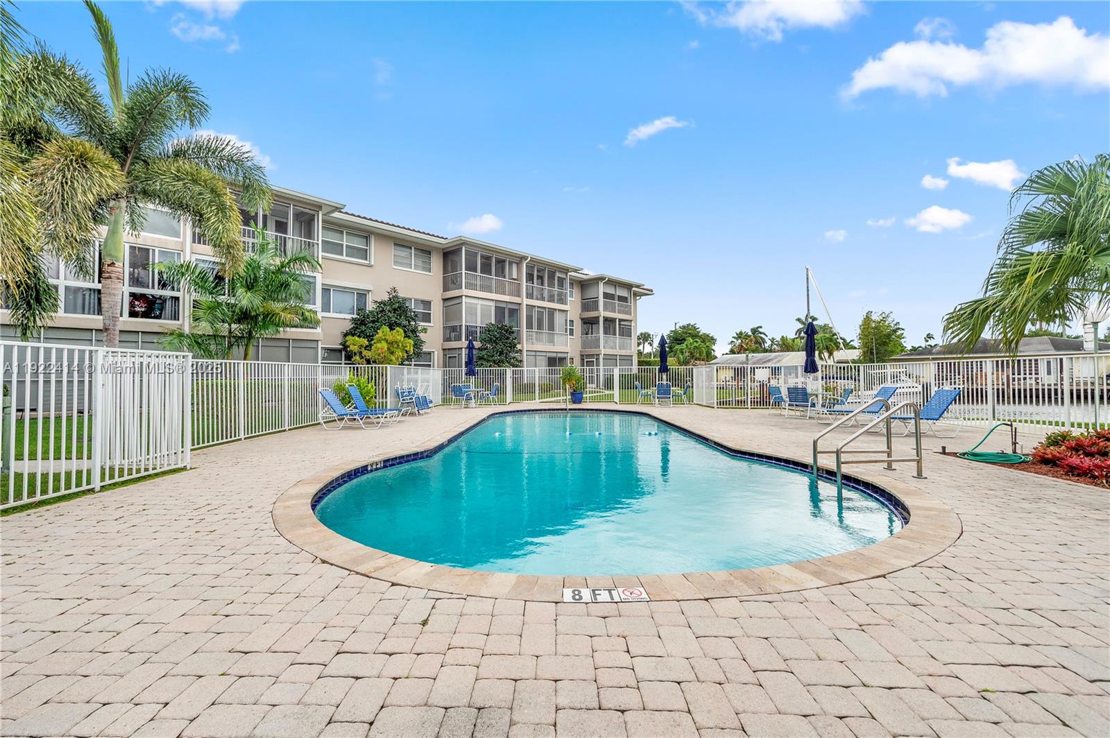 900 Southwest 12th Street, Unit 206 Fort Lauderdale, FL 33315 - Photo 24 of 24 a view of outdoor space with swimming pool and seating