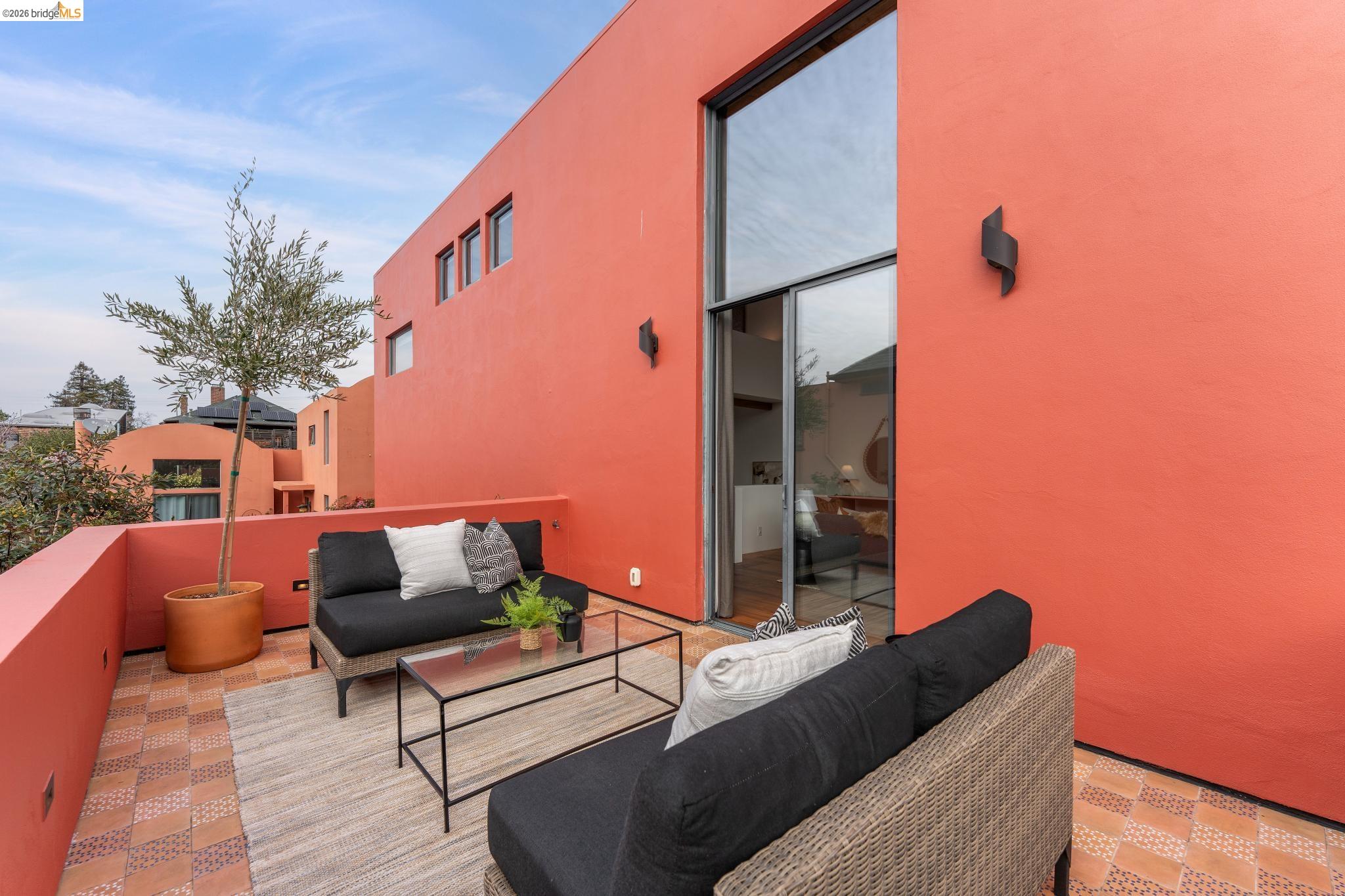2015 Delaware Street Berkeley, CA 94709 - Photo 36 of 60 Wooden terrace with an outdoor hangout area