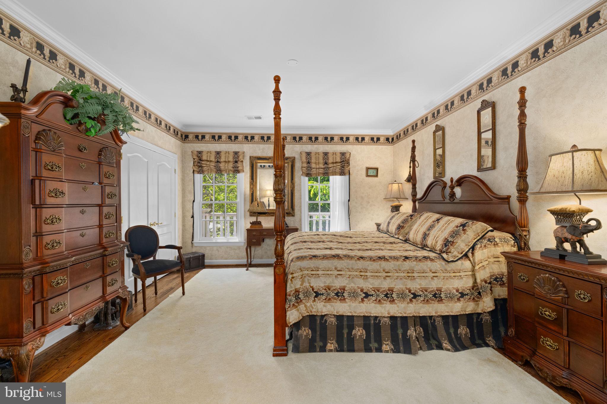 897 Chinquapin Road McLean, VA 22102 - Photo 43 of 66 a bedroom with a bed and a window