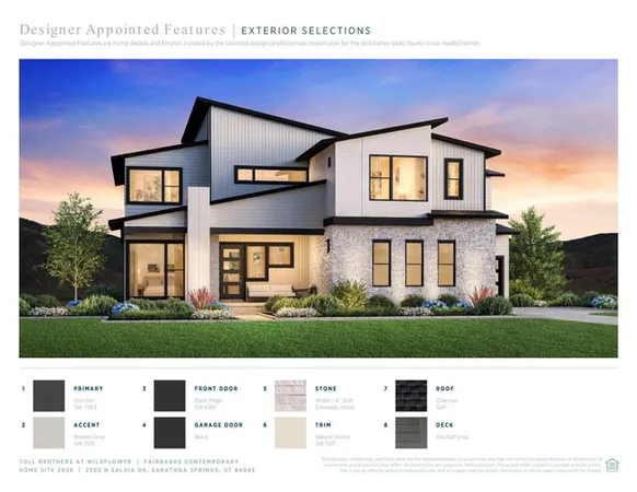 $1,650,000 | 2502 Salvia Drive, Unit 2038, Saratoga Springs, UT 84045