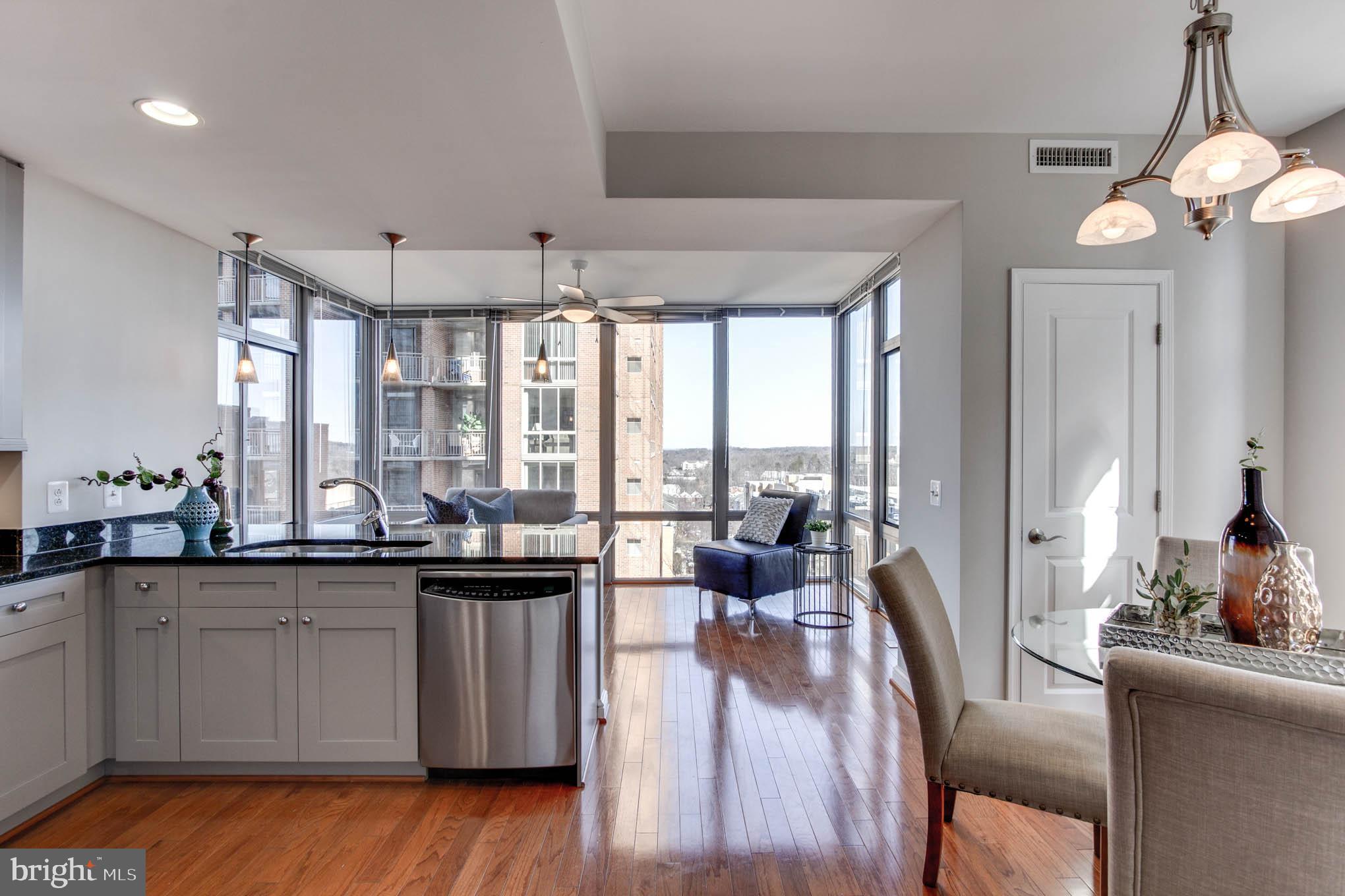 11990 Market Street, Unit 817 Reston, VA 20190 - Photo 15 of 75 Kitchen - Breakfast Area