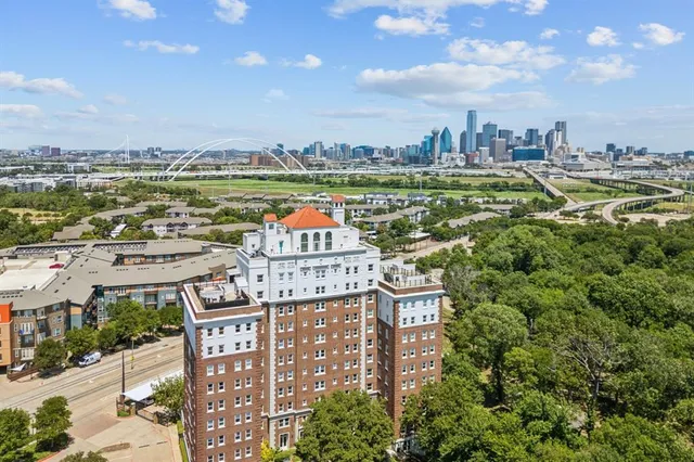 a view of a city in the middle of a city