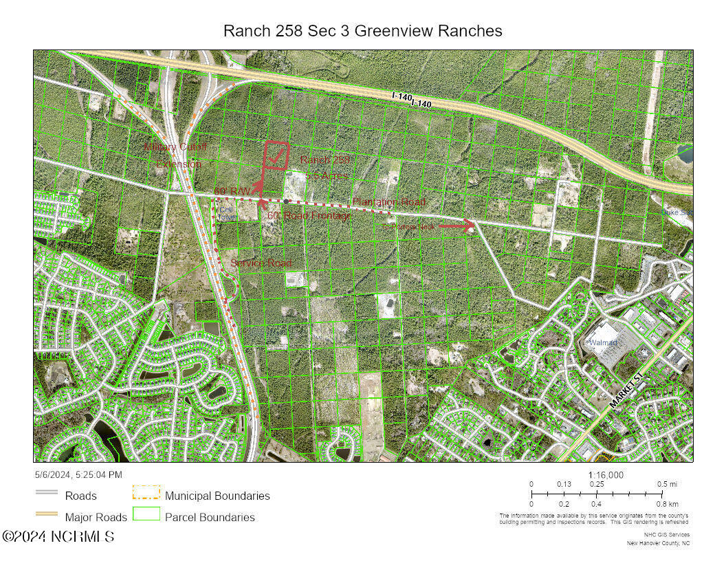 258 Plantation Road Wilmington, NC 28411 - Photo 2 of 3 Greenview Ranches 258 satellite