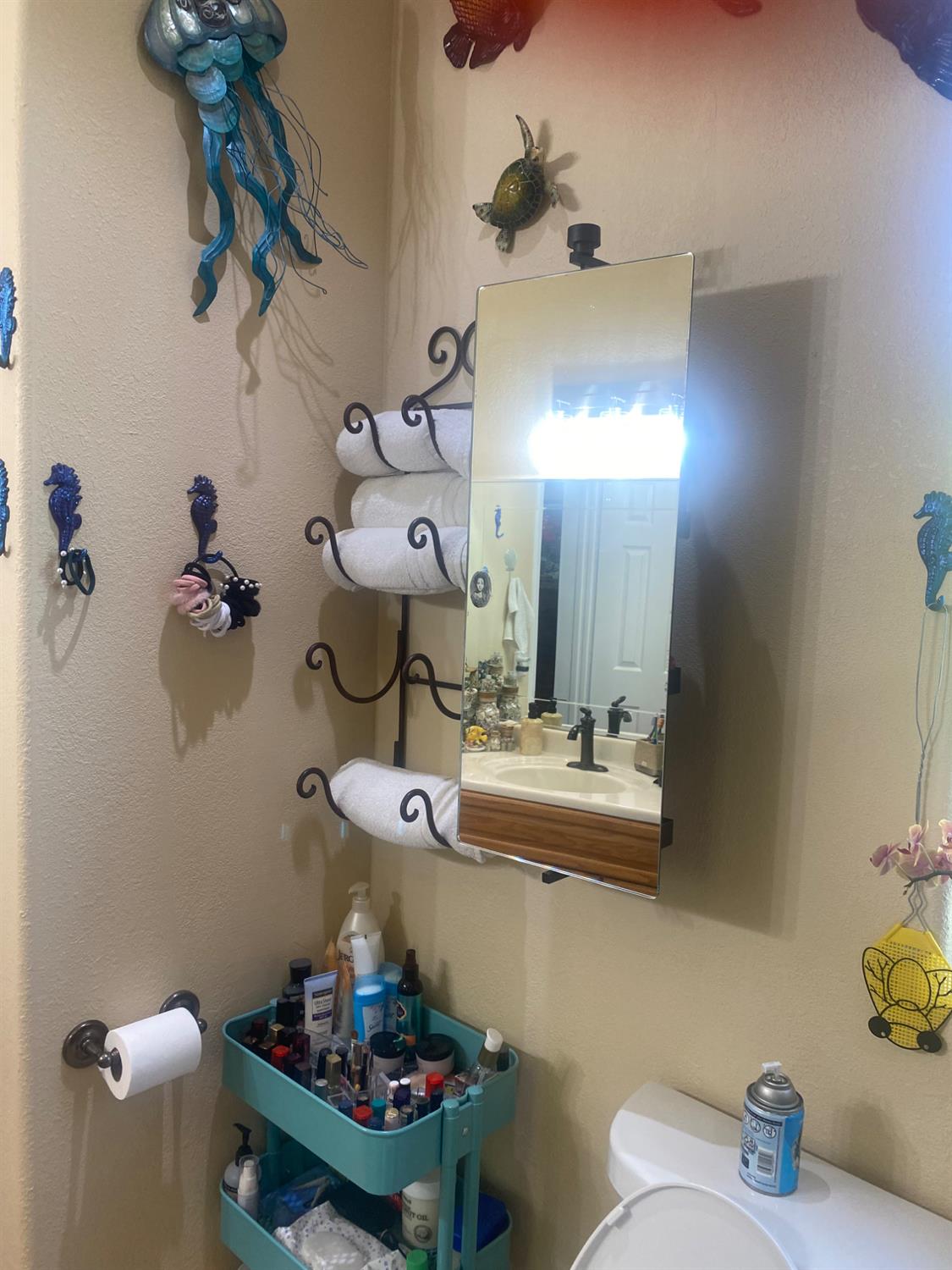 2575 South Willow, Unit 25 Fresno, CA 93725 - Photo 19 of 31 a bathroom with a sink mirror and vanity