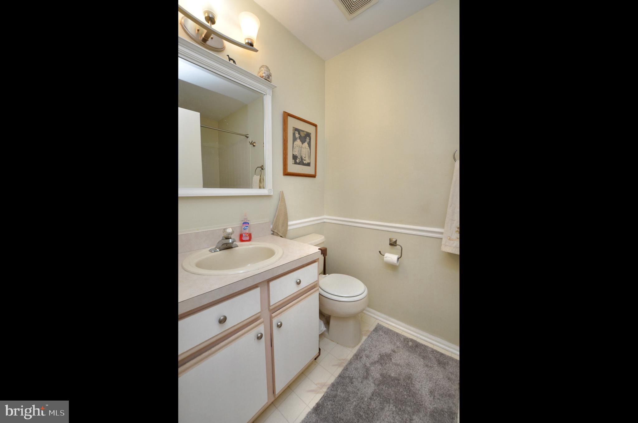 1505 Squirrel Road Evesham, NJ 08053 - Photo 13 of 23 a bathroom with a sink a toilet and a mirror