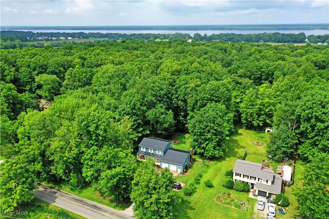 5531 Phillips Rice Road Cortland, OH 44410 - Photo 48 of 50 Aerial view of a heavily wooded area