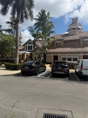 a car parked in front of a building