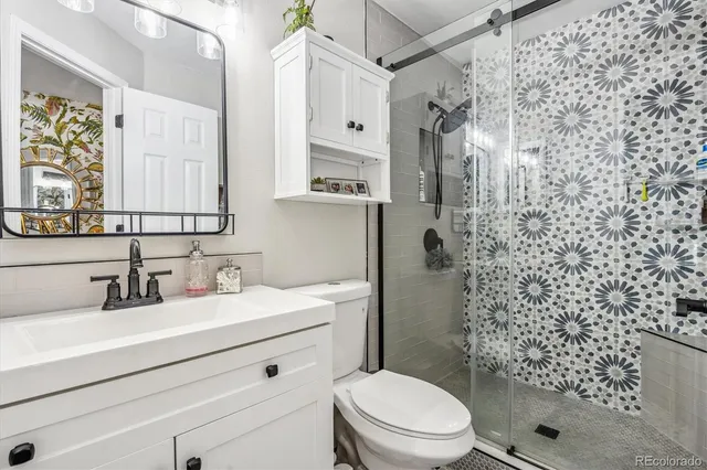 a car parked in front of a building