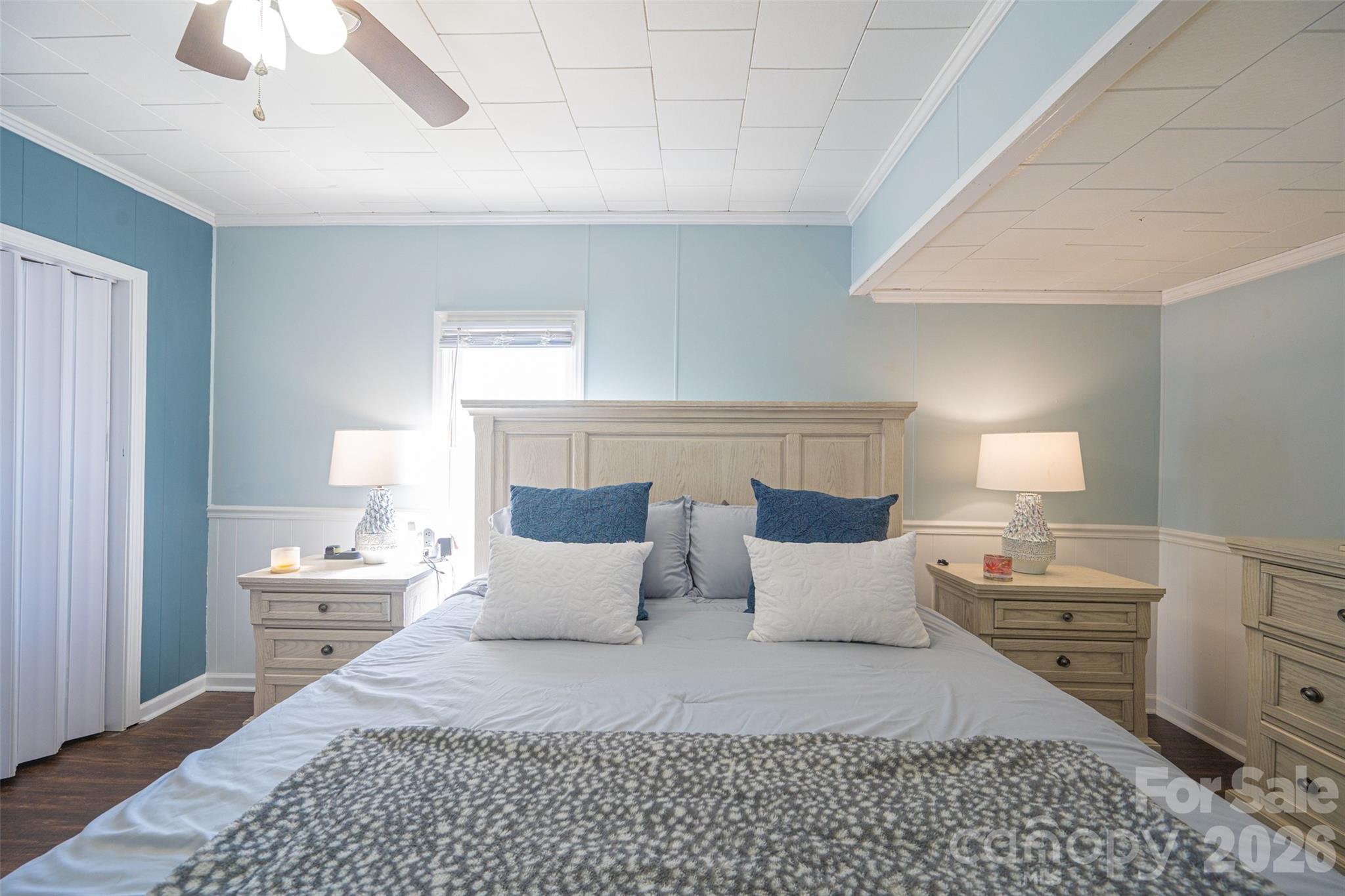 206 Bates Avenue Cherryville, NC 28021 - Photo 24 of 38 a bedroom with a bed and window