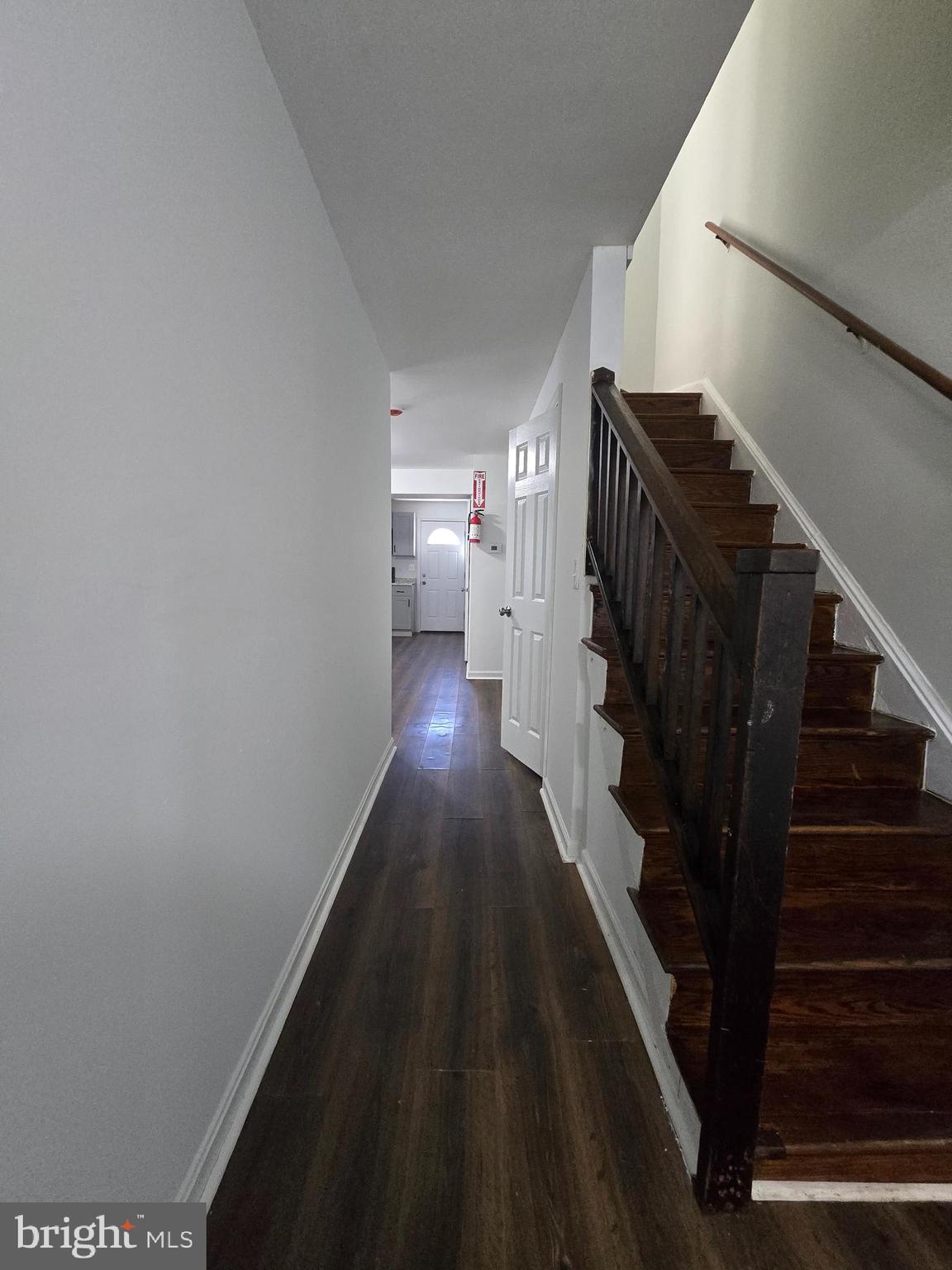 520 56th Street Northeast Washington, DC 20019 - Photo 12 of 15 a view of entryway and gallery with wooden floor