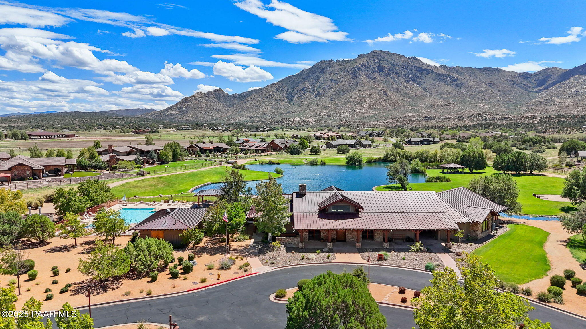 9515 North Equine Road Prescott, AZ 86305 - Photo 45 of 51 a view of swimming pool and lake view