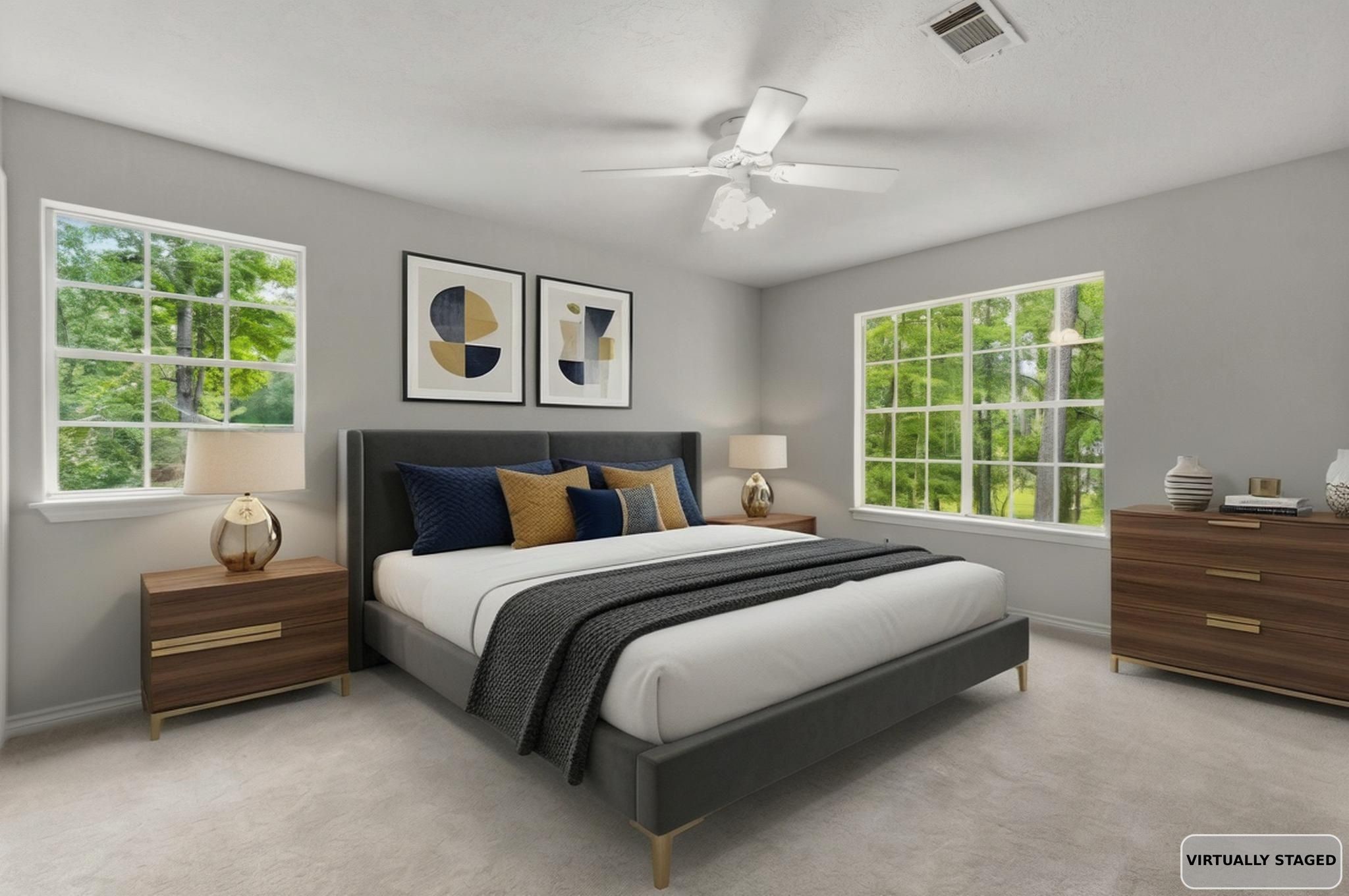 2407 Carriage Ridge Lane Conroe, TX 77384 - Photo 23 of 39 2nd Bedroom