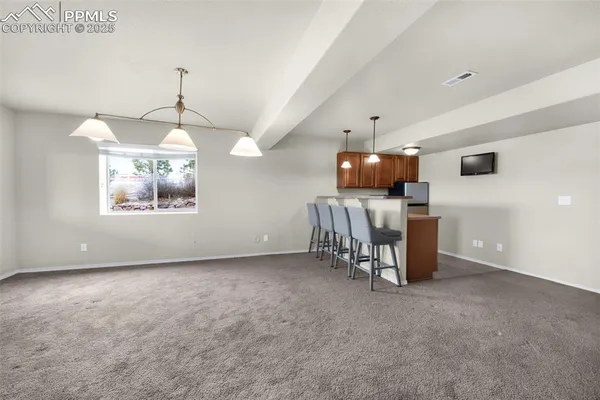 a view of empty room