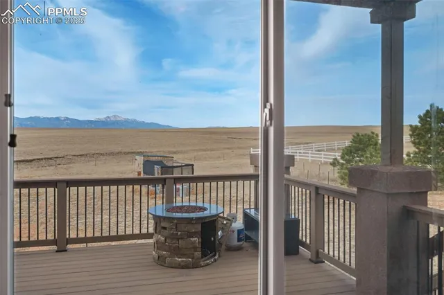 a view of beach and ocean