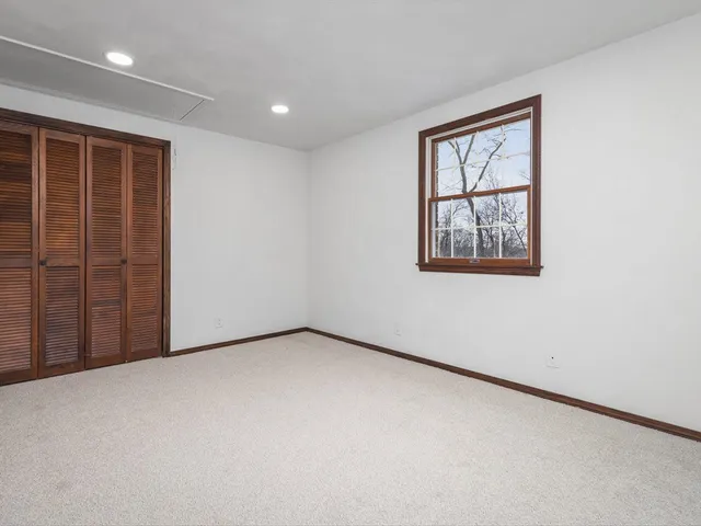 a view of a lake with a mountain view