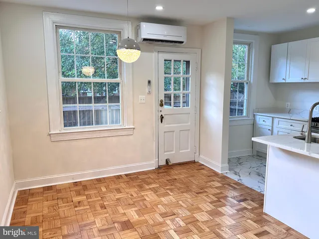 a view of a kitchen with a stove