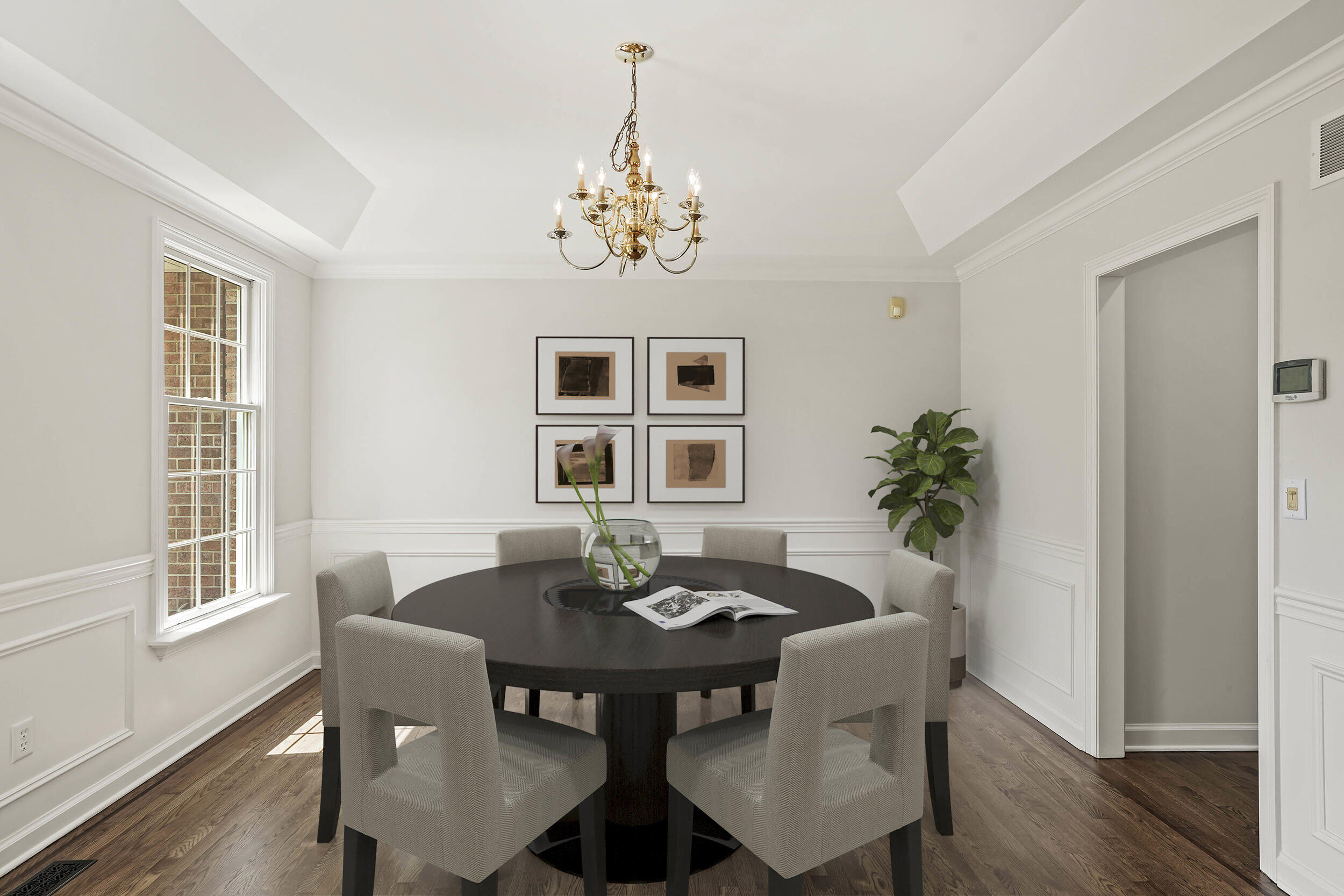 1500 Nelson Drive Chesterton, IN 46304 - Photo 11 of 70 a view of a dining room with furniture window and wooden floor