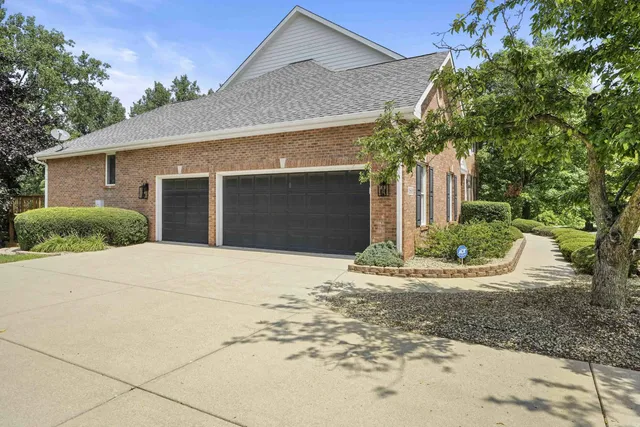 a workspace with furniture and a window