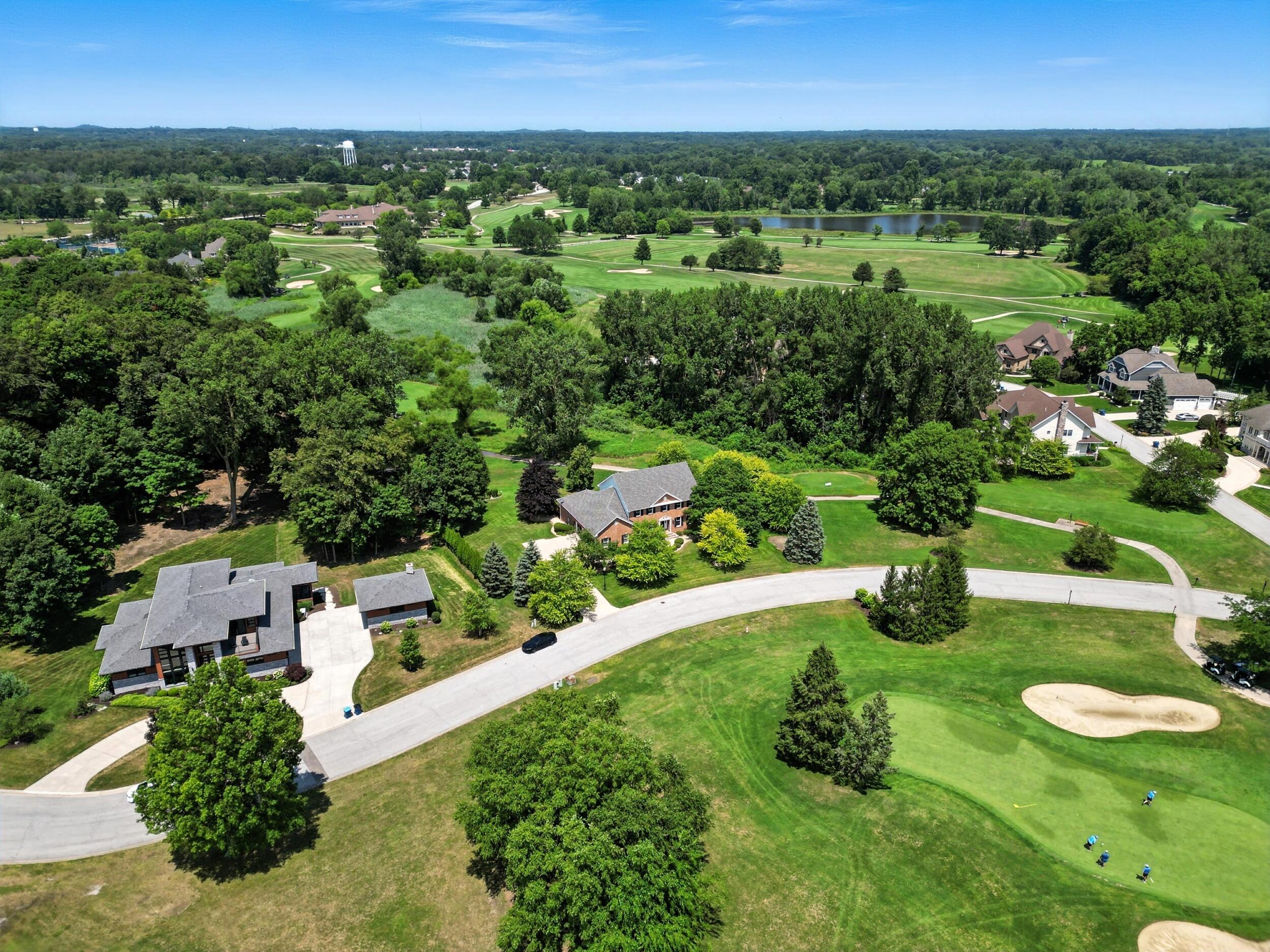 1500 Nelson Drive Chesterton, IN 46304 - Photo 65 of 70 an aerial view of a house with yard swimming pool and outdoor seating