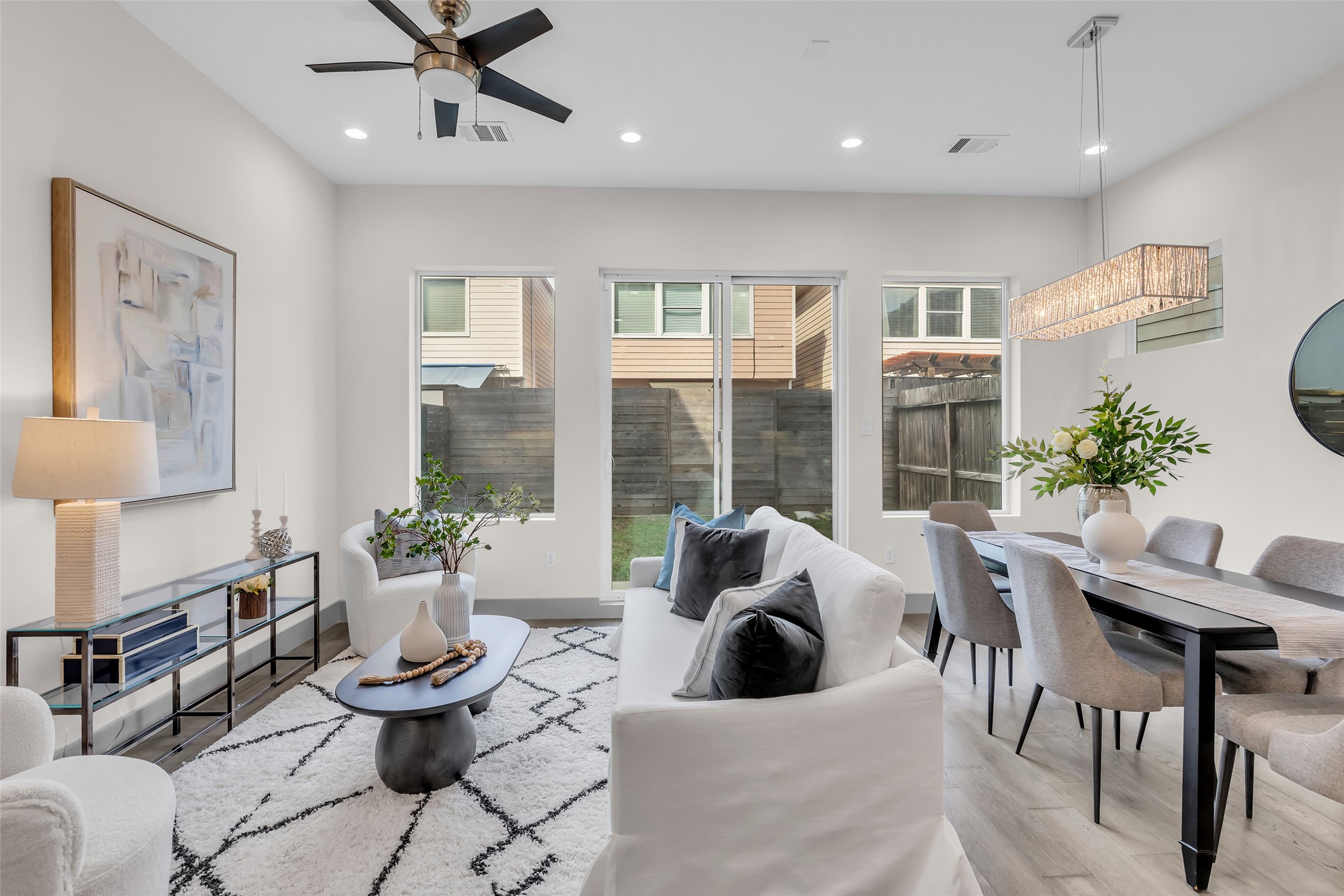 1207 East 28th Street Houston, TX 77009 - Photo 13 of 38 a living room with furniture and a large window