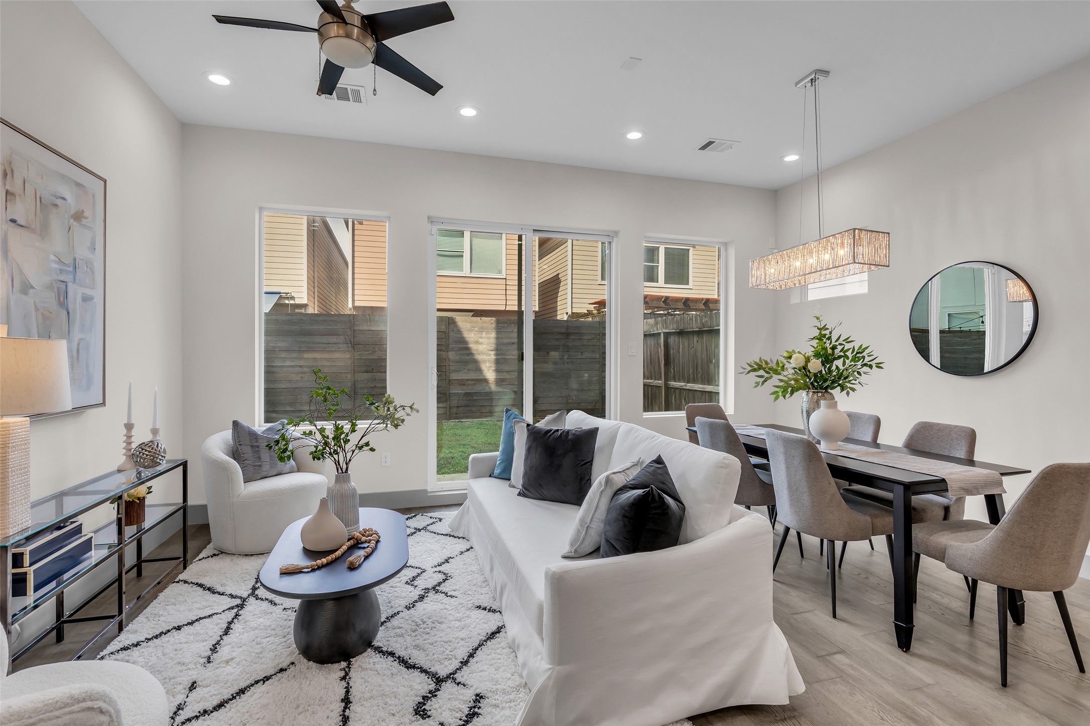 1207 East 28th Street Houston, TX 77009 - Photo 14 of 38 a living room with furniture and a large window