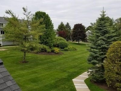 360 Littleton Road, Unit G10 Chelmsford, MA 01824 - Photo 16 of 20 a backyard of a house with lots of green space