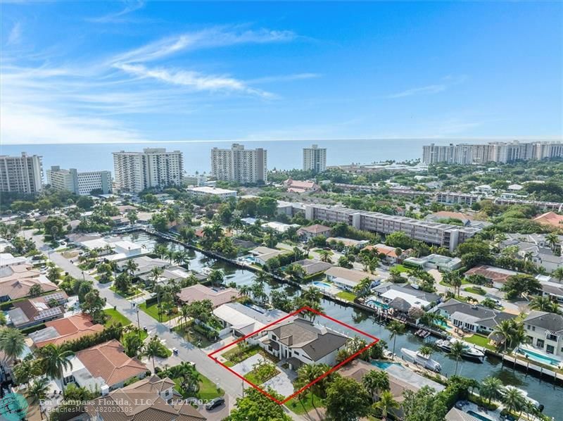 1950 Waters Edge Lauderdale-by-the-Sea, FL 33062 - Photo 28 of 38 an aerial view of a city with lots of residential buildings