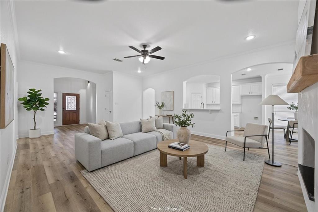 313 Nutmeg Court Burleson, TX 76028 - Photo 5 of 40 a living room with furniture