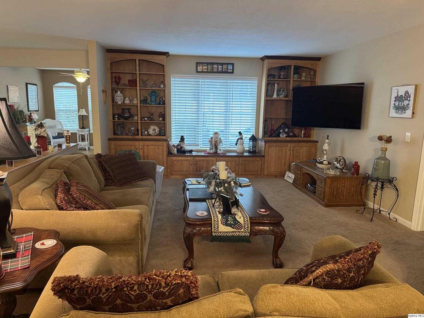 5001 Chestnut Street Quincy, IL 62305 - Photo 8 of 15 a living room with furniture and a flat screen tv