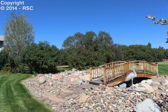 3185 Mt Herman Road Monument, CO 80132 - Photo 9 of 22 This beautiful dry pond is ready for water.