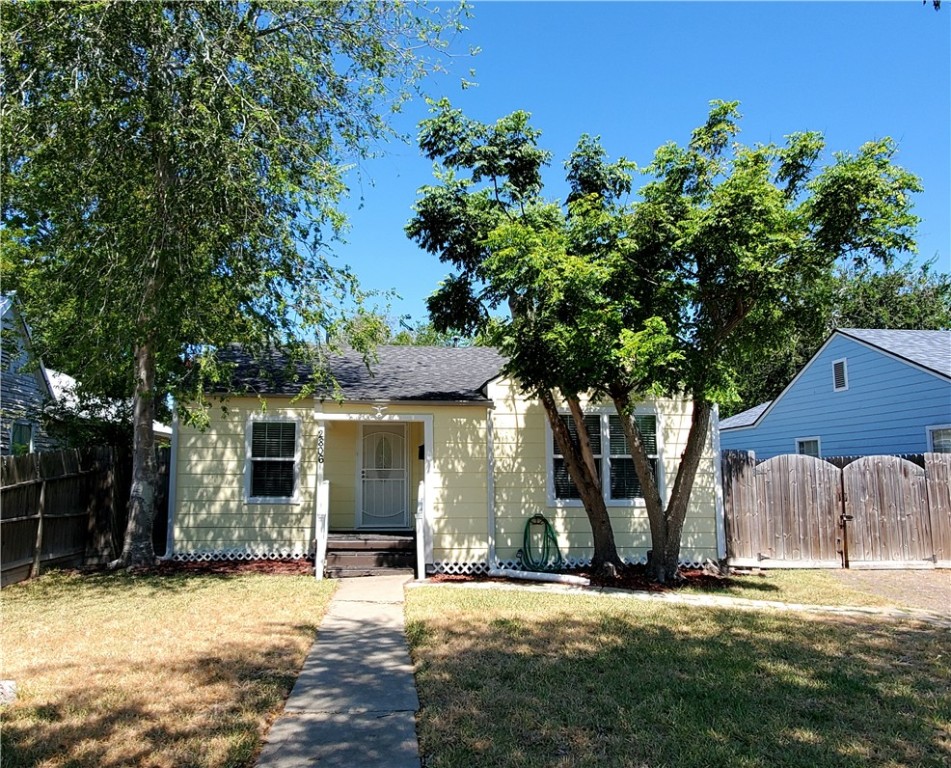 2806 Topeka Street Corpus Christi, TX 78404 - Photo 1 of 12 front view of a house with a yard