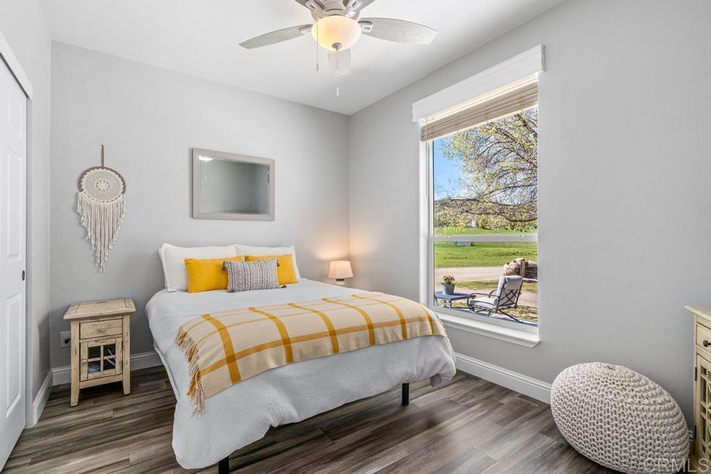 2815 Miller Valley Road Pine Valley, CA 91962 - Photo 21 of 45 a bedroom with a bed and a window