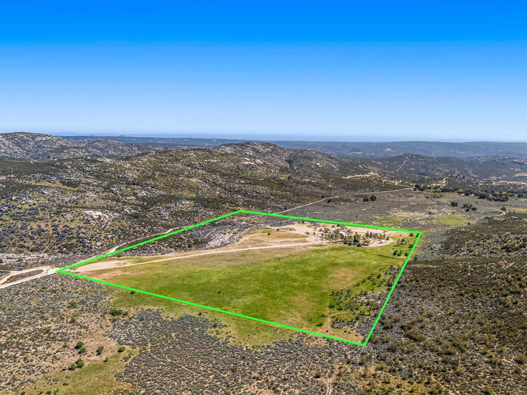 2815 Miller Valley Road Pine Valley, CA 91962 - Photo 3 of 45 a view of a big yard with an ocean view