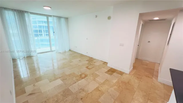 a view of empty room