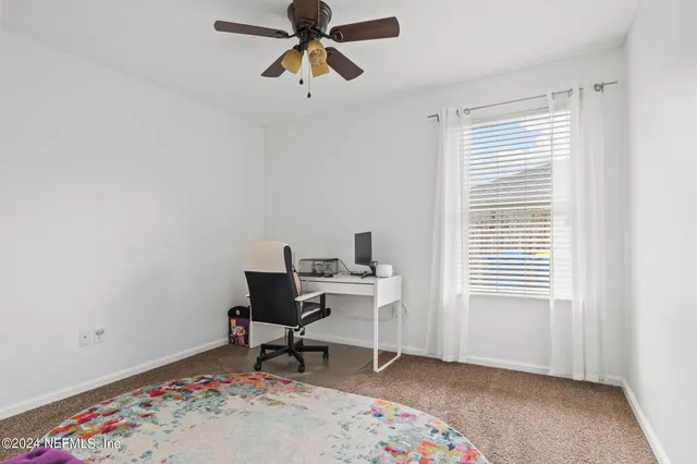 a workspace with a window