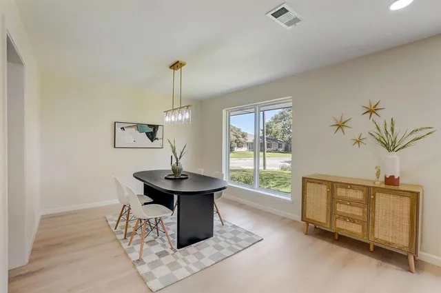 a view of a room with furniture window and outside view