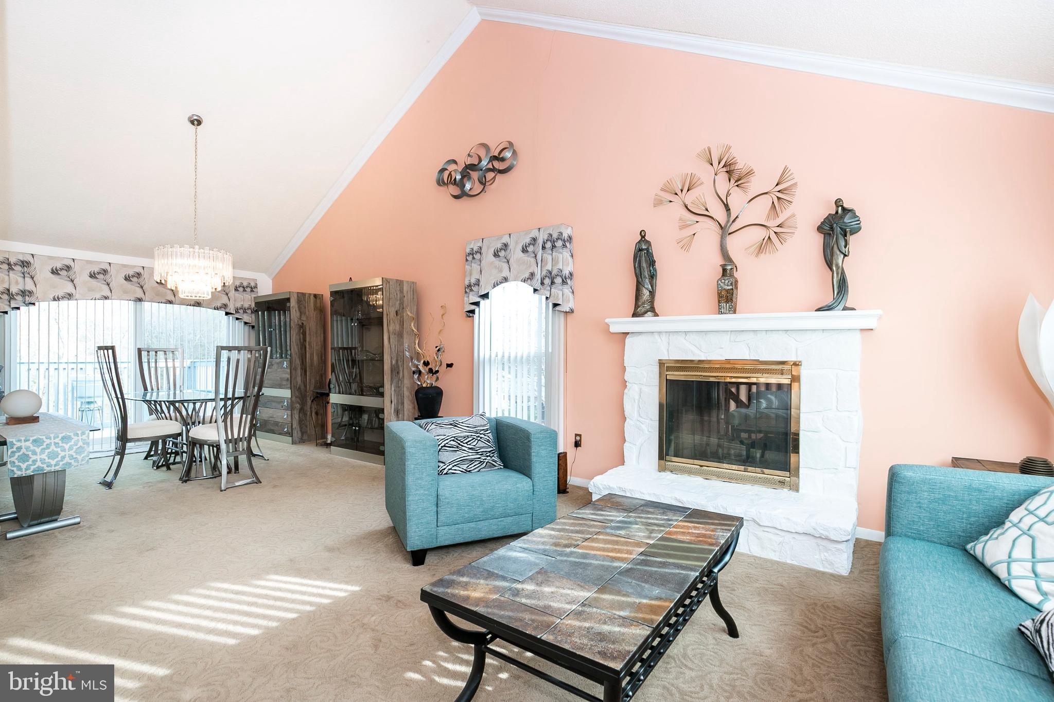 119 Midway Road Phoenixville, PA 19460 - Photo 12 of 30 Living Room with Wood Burning Fireplace