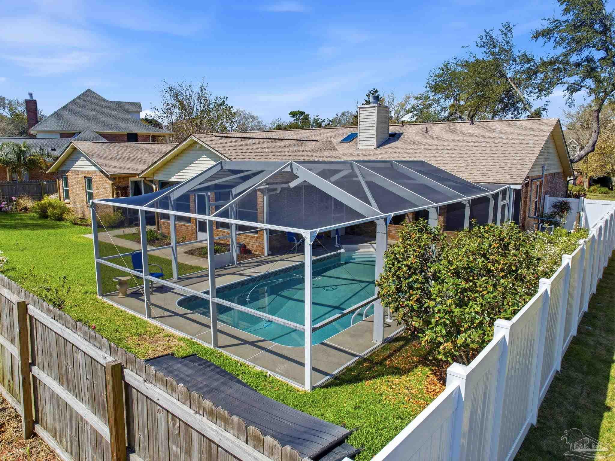 6550 Chardonnay Pensacola, FL 32504 - Photo 42 of 42 a view of a house with wooden fence