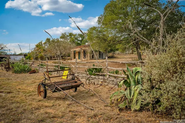 a view of a door of the house
