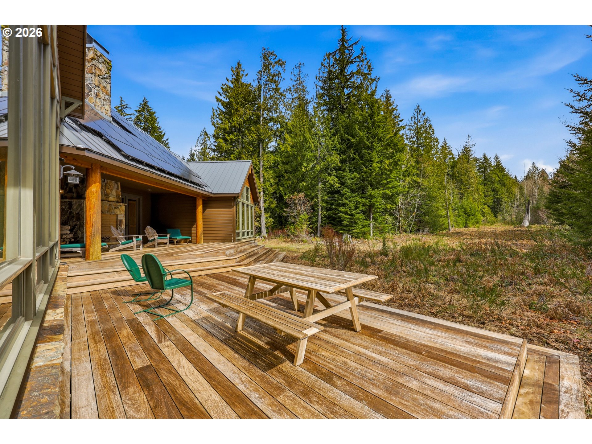 20680 East Glacier View Road Rhododendron, OR 97049 - Photo 41 of 48 a view of a patio with swimming pool