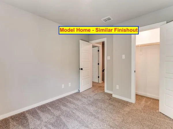 a view of a room with an umbrella