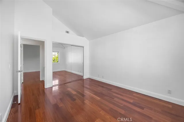 wooden floor in an empty room