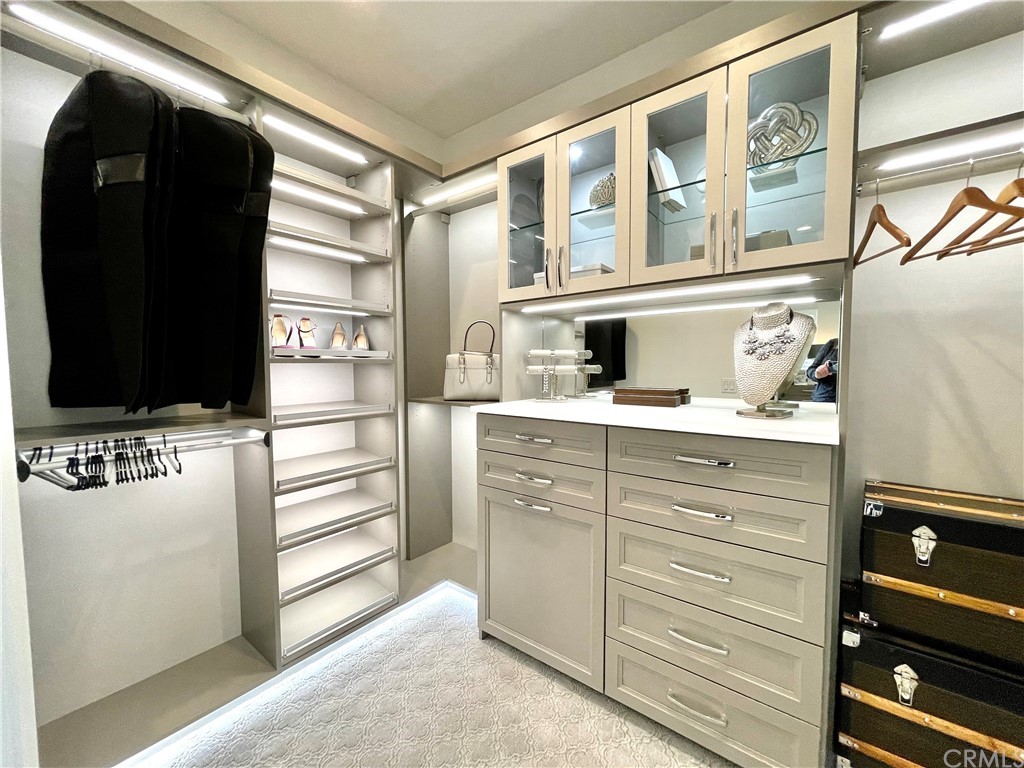 20744 Bur Oak Circle Porter Ranch, CA 91326 - Photo 25 of 36 a kitchen with a refrigerator and a sink