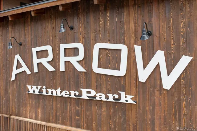 a view of an wooden door